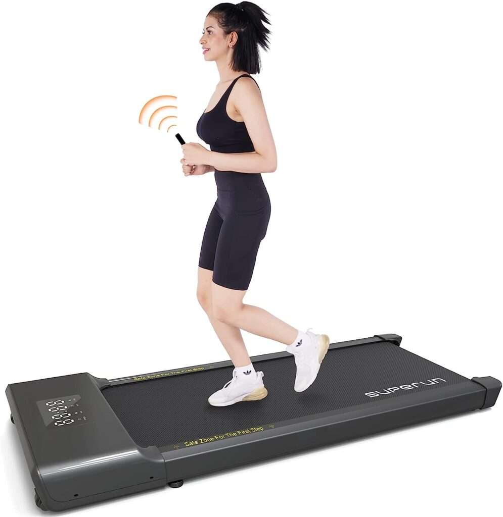 Walking Pad, Under Desk Treadmill 2 in 1 for Home/Office with Remote Control, Walking Treadmill, Portable Treadmill in LED Display