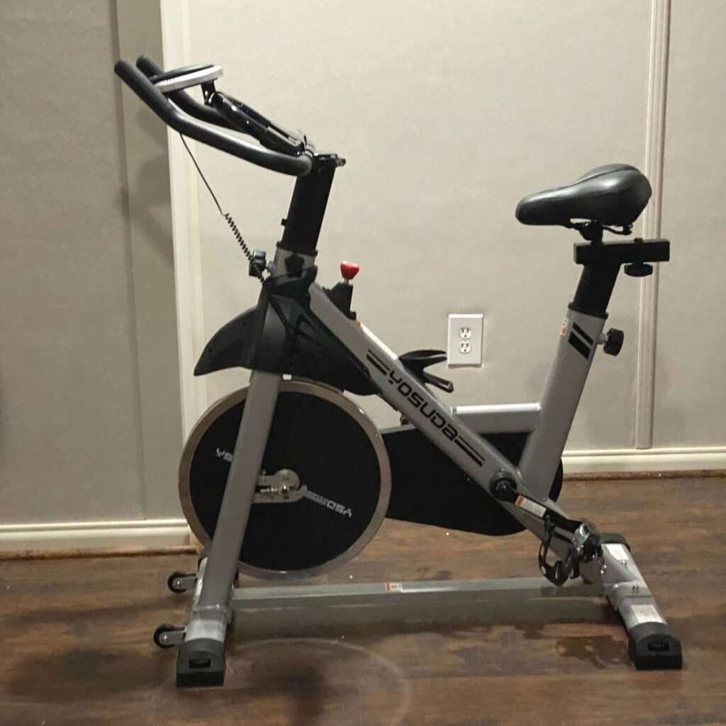 YOSUDA Indoor Cycling Bike/Magnetc Stationary Bike - Cycle Bike with Ipad Mount  Comfortable Seat Cushion