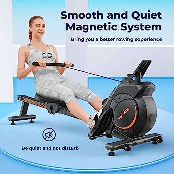YOSUDA Magnetic/Water Rowing Machine 350 LB Weight Capacity - Foldable Rower for Home Use with LCD Monitor, Tablet Holder and Comfortable Seat Cushion