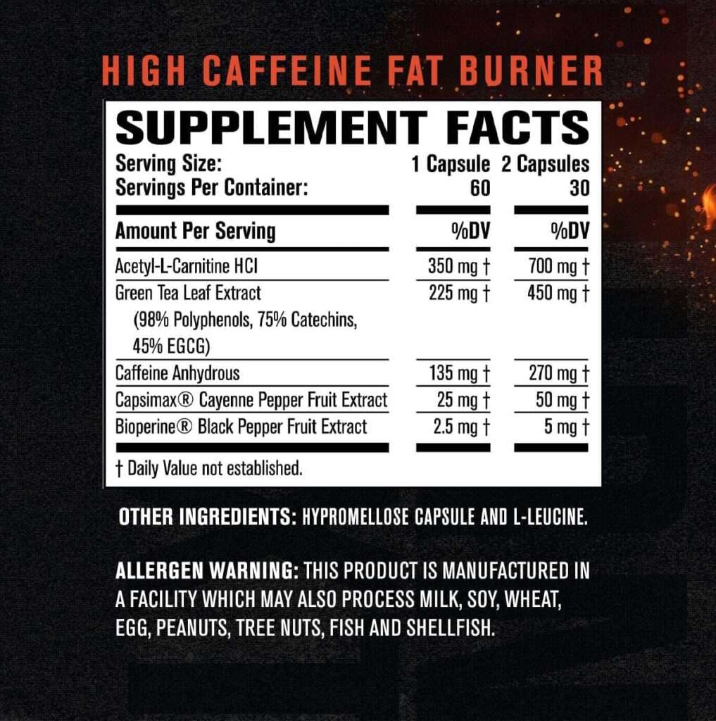 Burn-XT Thermogenic Fat Burner - Clinically Studied Weight Loss Supplement, Appetite Suppressant,  Energy Booster - Fat Burning Acetyl L-Carnitine, Green Tea Extract,  More - 60 Natural Diet Pills