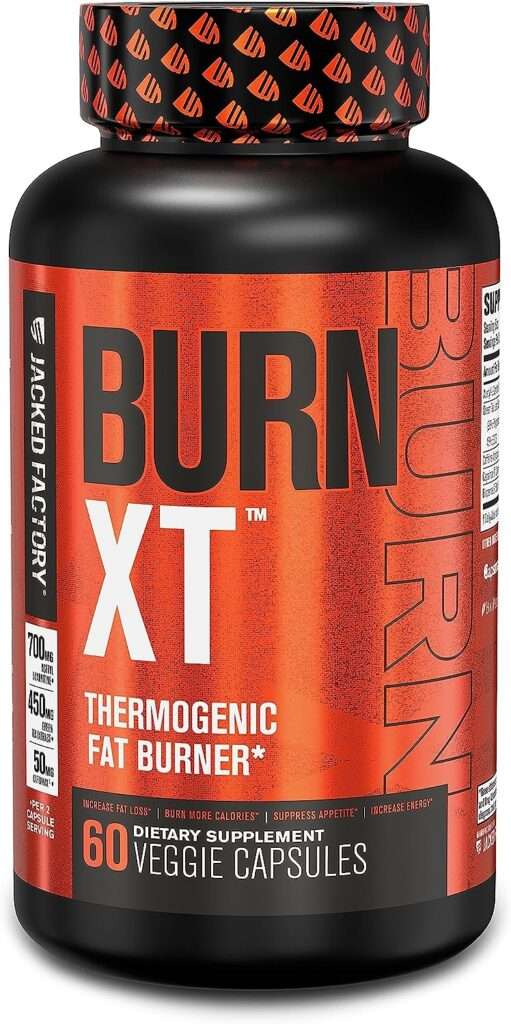 Burn-XT Thermogenic Fat Burner - Clinically Studied Weight Loss Supplement, Appetite Suppressant,  Energy Booster - Fat Burning Acetyl L-Carnitine, Green Tea Extract,  More - 60 Natural Diet Pills