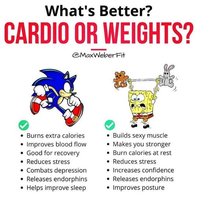 Is Cardio Or Weight Lifting Better For Fat Loss