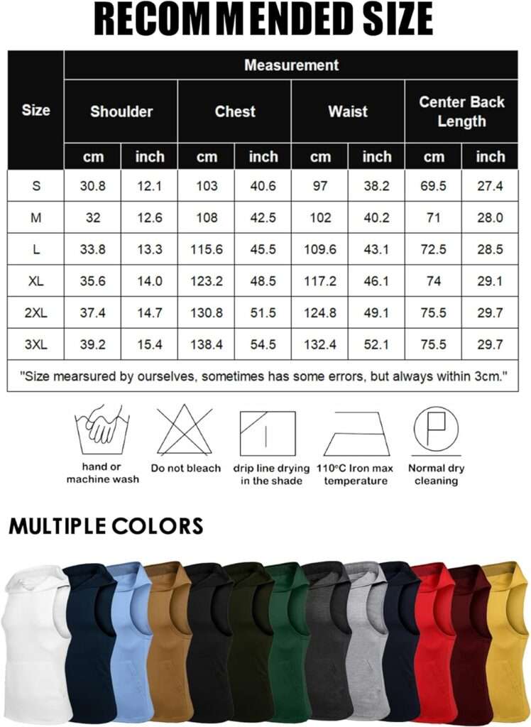 COOFANDY Mens Workout Hooded Tank Tops Bodybuilding Muscle Cut Off T Shirt Sleeveless Gym Hoodies