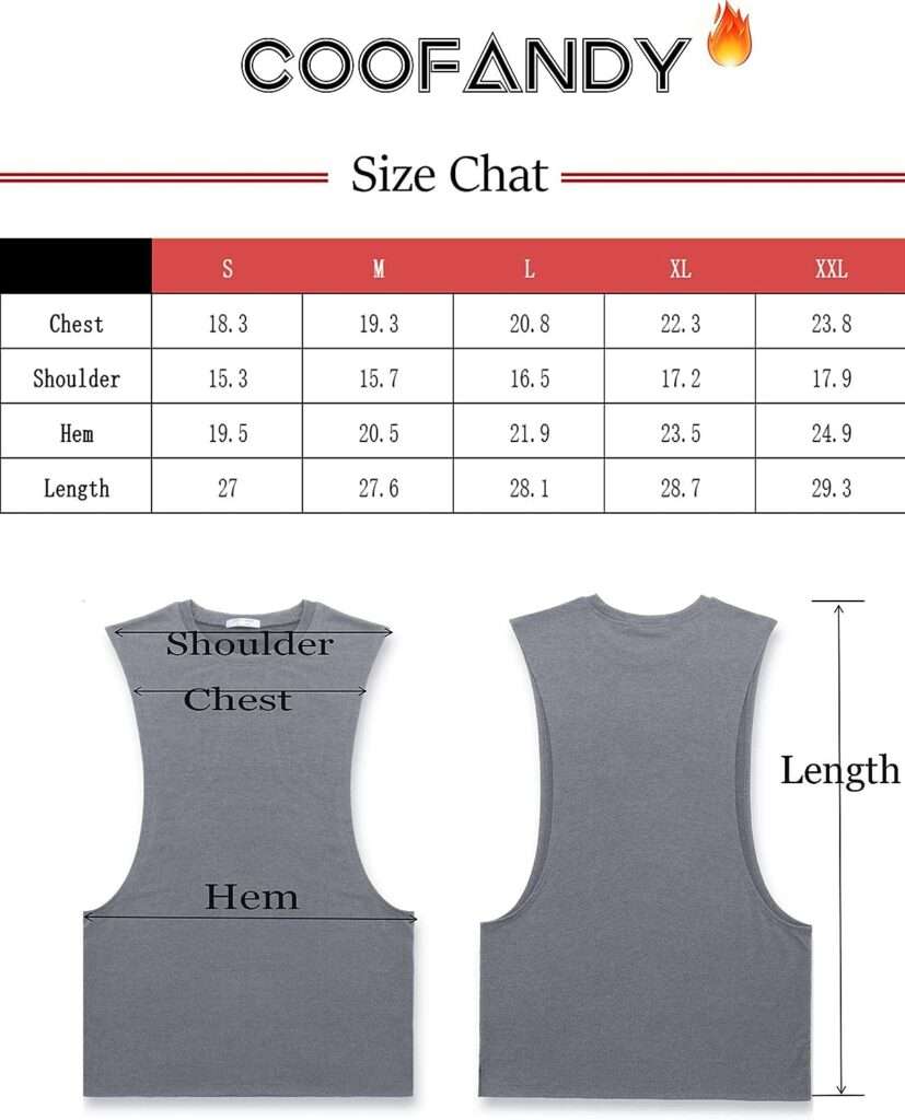 Men Workout Tank Top 2 Pack Gym Bodybuilding Sleeveless Muscle T Shirts