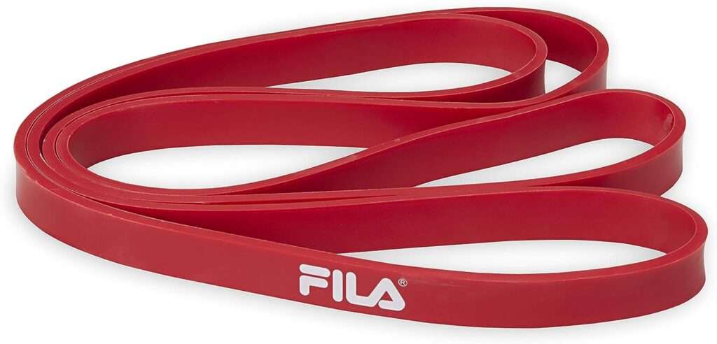 Resistance Band Exercise Loop Cords - by FILA Accessories | Superband for Assisted Pull Ups, Speed and Bodyweight Strength Training (Available in Light, Medium, Heavy - Sold Separately)