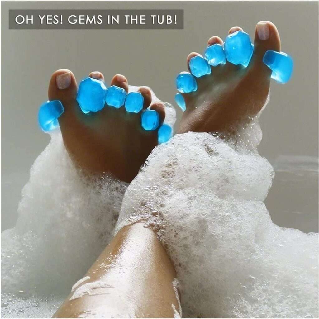 YogaToes GEMS: Gel Toe Stretcher  Toe Separator - America’s Choice for Fighting Bunions, Hammer Toes,  More!